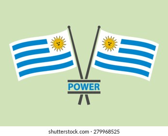 Uruguay Flags Emblem Power