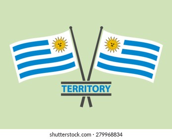 Uruguay Flags Emblem Territory