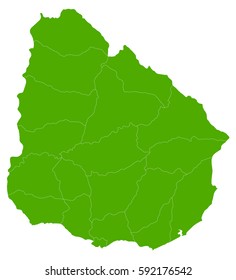 uruguay green map