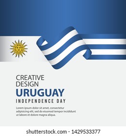 Uruguay Independence Day Celebration Creative Design Illustration Vector Template