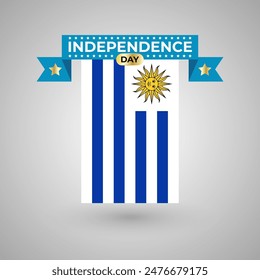 Uruguay Independence Day Flag Banner