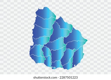 Uruguay Map teal color azul Archivos de calidad de fondo png
