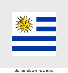 Uruguay national flag