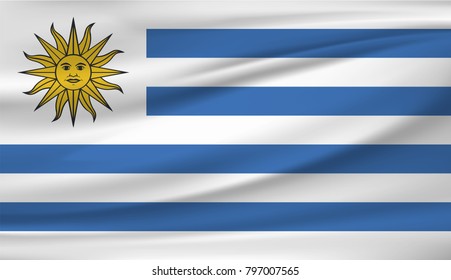 Uruguay national flag