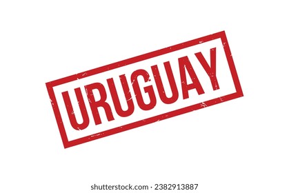 Vector de sellos de goma de Uruguay