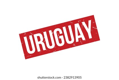 Uruguay Rubber Stamp Seal Vector