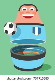Uruguay soccer mascot