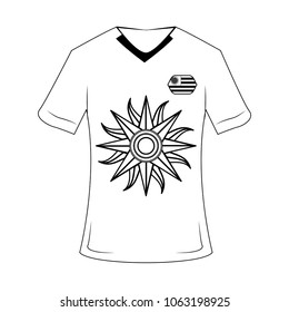 Uruguay soccer sport wear