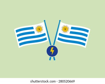 Uruguay Symbol Emblem Electricity