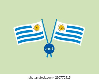 Uruguay Symbol Emblem Network