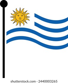 Uruguay - Vector Flags of the World 