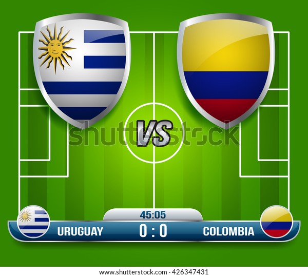 Uruguay vs colombia