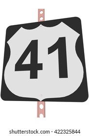 US 41 Route sign