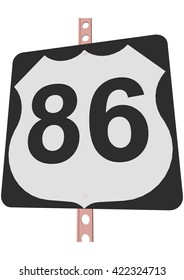 US 86 Route sign