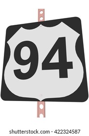 US 94 Route sign