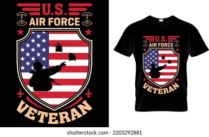 U.S. Air Force Veteran... T-Shirt Design.