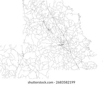 Estradas do Condado de Chilton, estado do Alabama