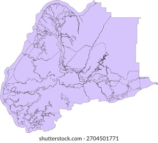 US Alaska State Kusilvak Census Area Vector Census Block 2020 vector Tabulation (Census) Block