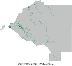 US Alaska State Municipality of Anchorage Map with Parks Recreation Trails