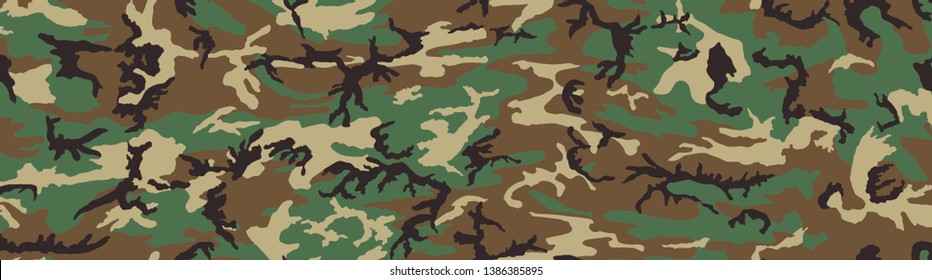 us america camouflage m81 woodland seamless vector for background wallpaper or printing decal