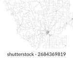 US Arkansas State Randolph County Roads