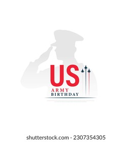 US. Army Birthday, Vector illustration