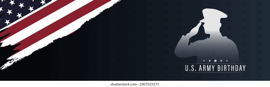 US. Army Birthday, Vector illustration