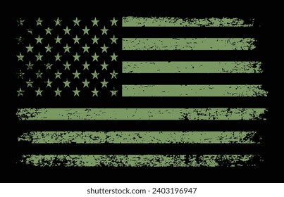 US Army Flag Design Template
