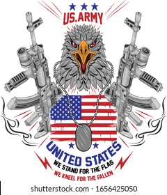 U.S. Army ... T shirt design template