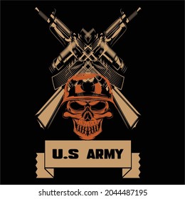 U.s Army T Shirt Design .  