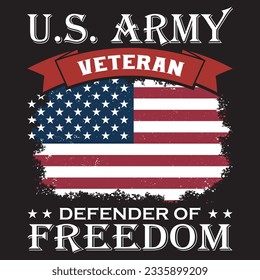 US Army veteran defender of freedom svg