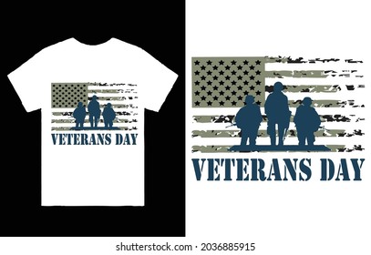 US Army Veteran T-Shirt Vector Design