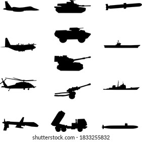 Military Silhouette Vector Stock Vector (Royalty Free) 49231555 ...