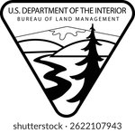 U.S. Bureau of Land  Management , laser cut, cricut, engraving, Wood cutting, Digital, cnc cut, Eps file