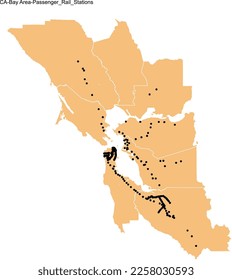 US CA Bay Area Passenger Rail Station