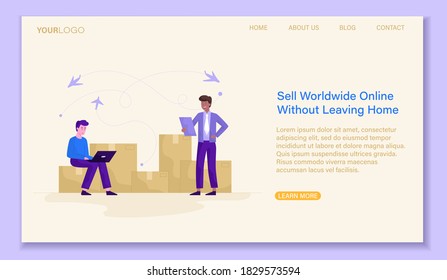 Concepto de relaciones comerciales entre China y los Estados Unidos