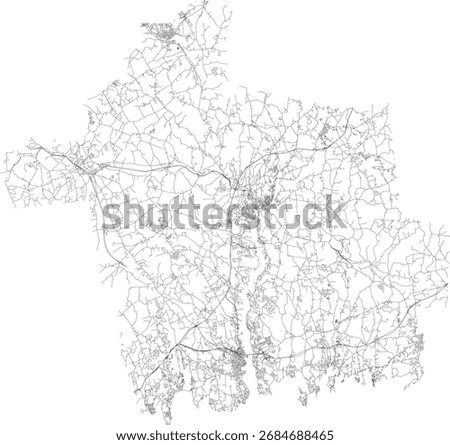 US Connecticut State Southeastern Connecticut Planning Region Roads