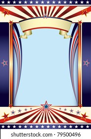 US Cool background. A background for your american poster.