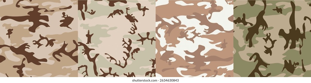 US Desert Camo Vector Models