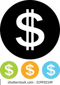 US Dollar currency finance symbol