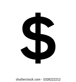 US dollar currency symbol icon. Vector
