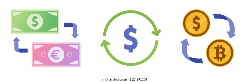 US Dollar Foreign Currency and Crypto Exchange