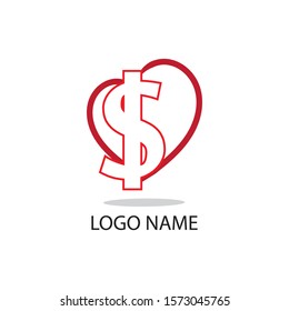 US dollar logo symbol illustration business