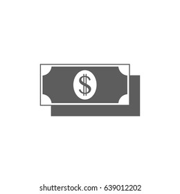 Us dollar money icon vector