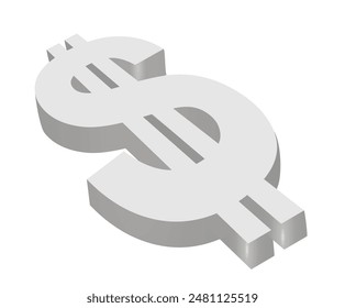 US dollar sign. vector illustration