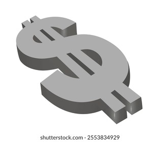 US dollar sign. vector illustration