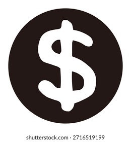 ILUSTRACIÓN VECTORIAL del dólar estadounidense – Moneda, Finanzas y Cambio