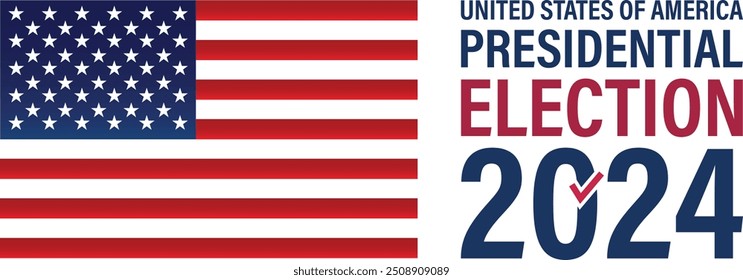 Fondo del Fondo de pantalla del cartel de las elecciones de Estados Unidos, fondo de Estados Unidos, elecciones 2024