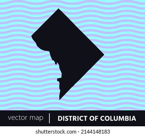 U.S Federal district. Washington, D.C. vector map. you can use it for any needs.	