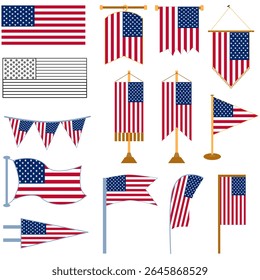 A Bandeira dos EUA e o Dia da Independência dos EUA